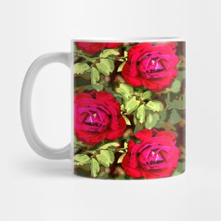 Red roses for those who love roses. Mug